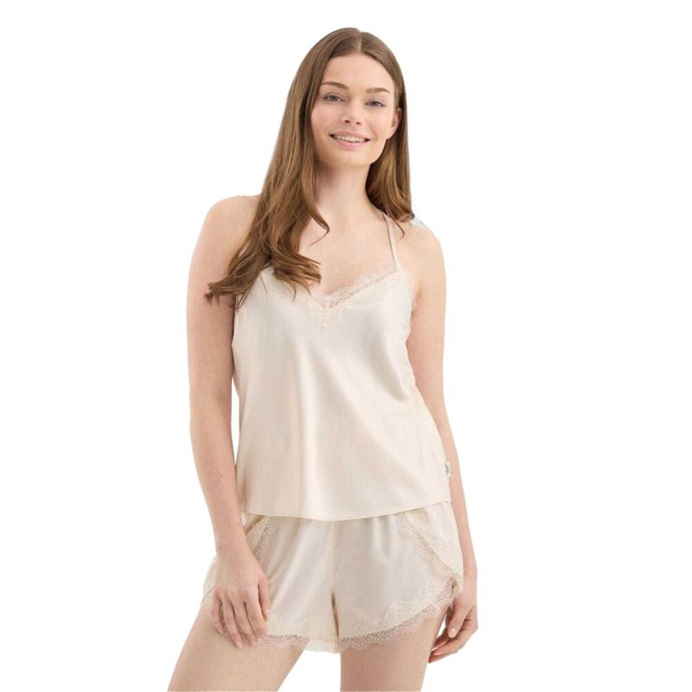 Chelsea Peers Womens/Ladies Satin Cami Pajama Set / Bridal Rose